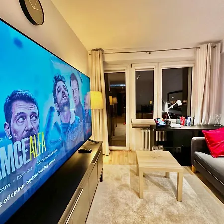 Decor 3 Metro Fast Wifi 1gbs 80'tv Hbo Appletv Apartament Warszawa